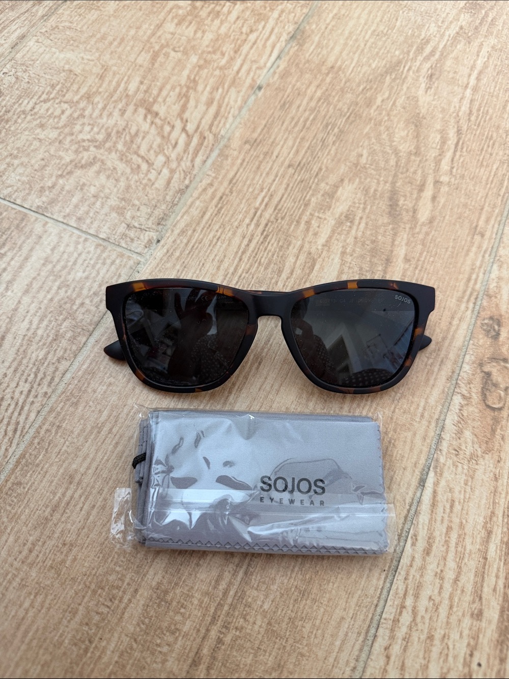 Matte Black & Tortoiseshell Sunglasses - Polarized Lenses